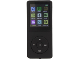 Lecteur Mp3 Mp4, Écran Pouces, 200 Mah Portable Musique Avec Numérique Ultra 1, 8 Prise D'une Carte (noir)