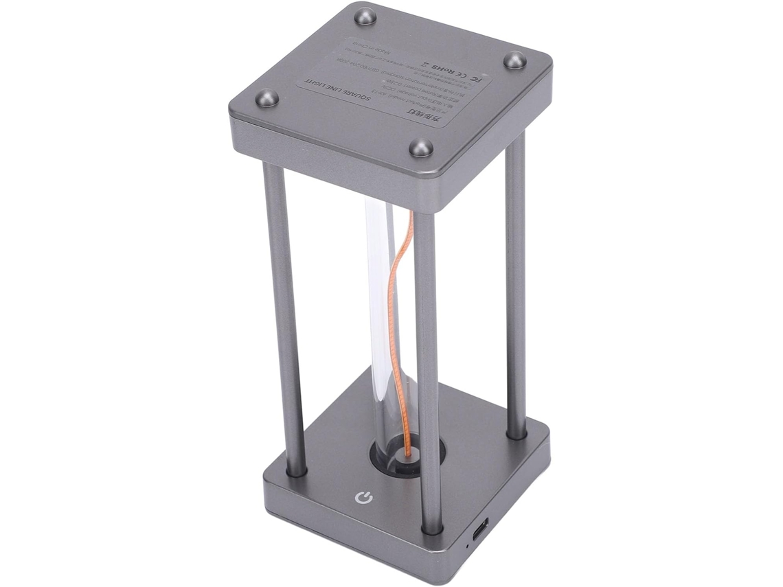 Luminária de mesa minimalista moderna Ftvogue, luminária de mesa LED minimalista, luz noturna, bateria recarregável