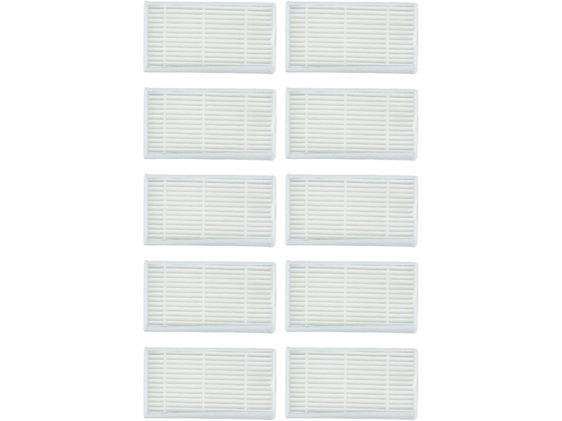 Conjunto De 10 Filtros Reposição Para Aspiradores Pó Medion Md 19500,