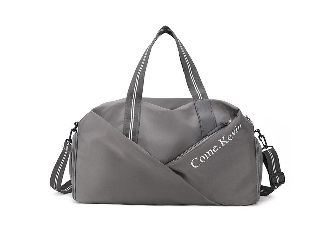 Bolsa De Ginástica Estilo Esportiva, Bolsa De Viagem De Fim De Semana, Material Impermeável, Tecido Oxford, Grande Capacidade, Dobrável, Economiza Esp