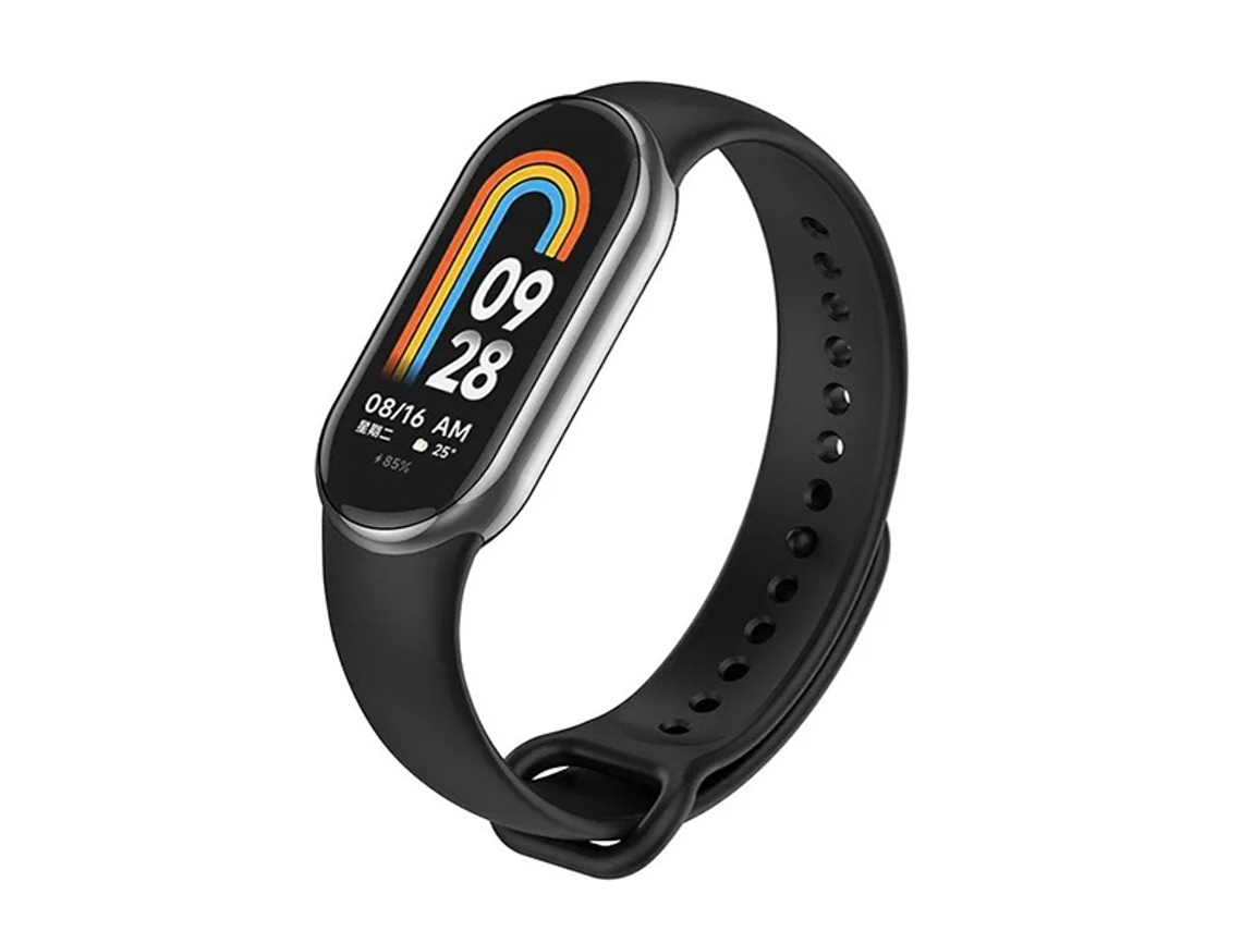 Bracelete Silicone Gift4me Para Xiaomi Smart Band 10 Preto