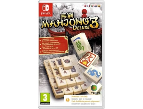 Pré-venda Jogo Nintendo Switch Mahjong Deluxe 3 (Código de Descarga na Caixa)