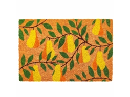 Tapete De Coco Com Estampa E Base Pvc Antiderrapante 60x40 Cm