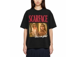 Rockinstone Scarface On Fire Graphic T-shirt Size:xxl