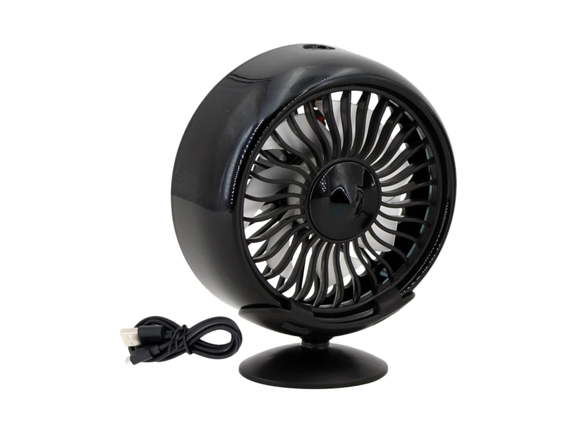 Potente Ventilador Usb Para Carro Com Velocidade Ajustável,