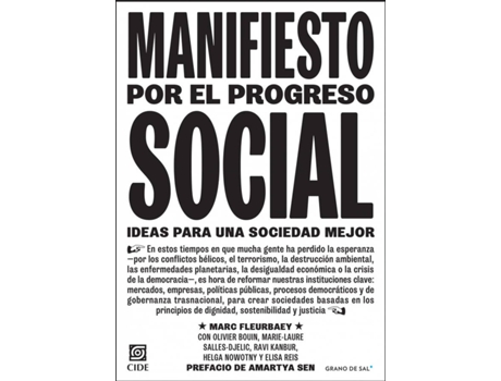 Livro Manifiesto Por El Progreso Social de Vários Autores (Espanhol)