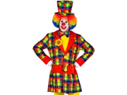 Fato de Homem WIDMANN Palhaço Colorido Ou Casaco (Tam.: XXL)