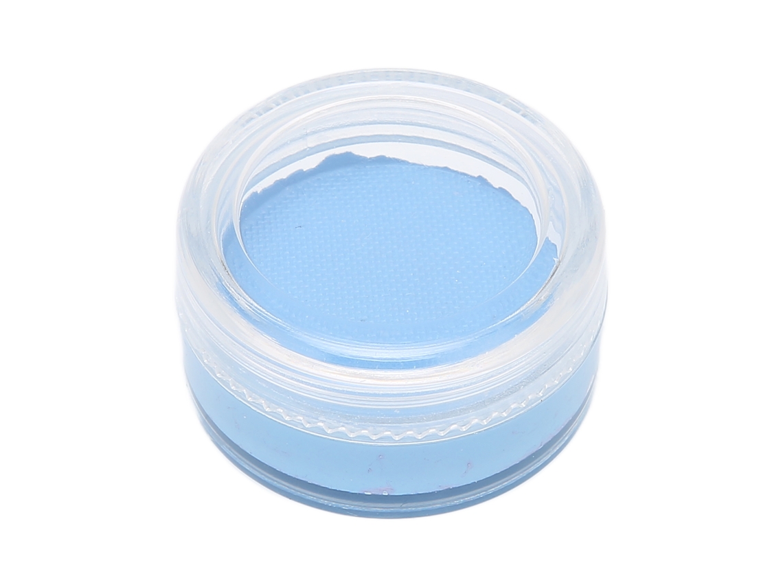 Kit De Pintura Facial E Corporal Fluorescente Uv 10g Azul
