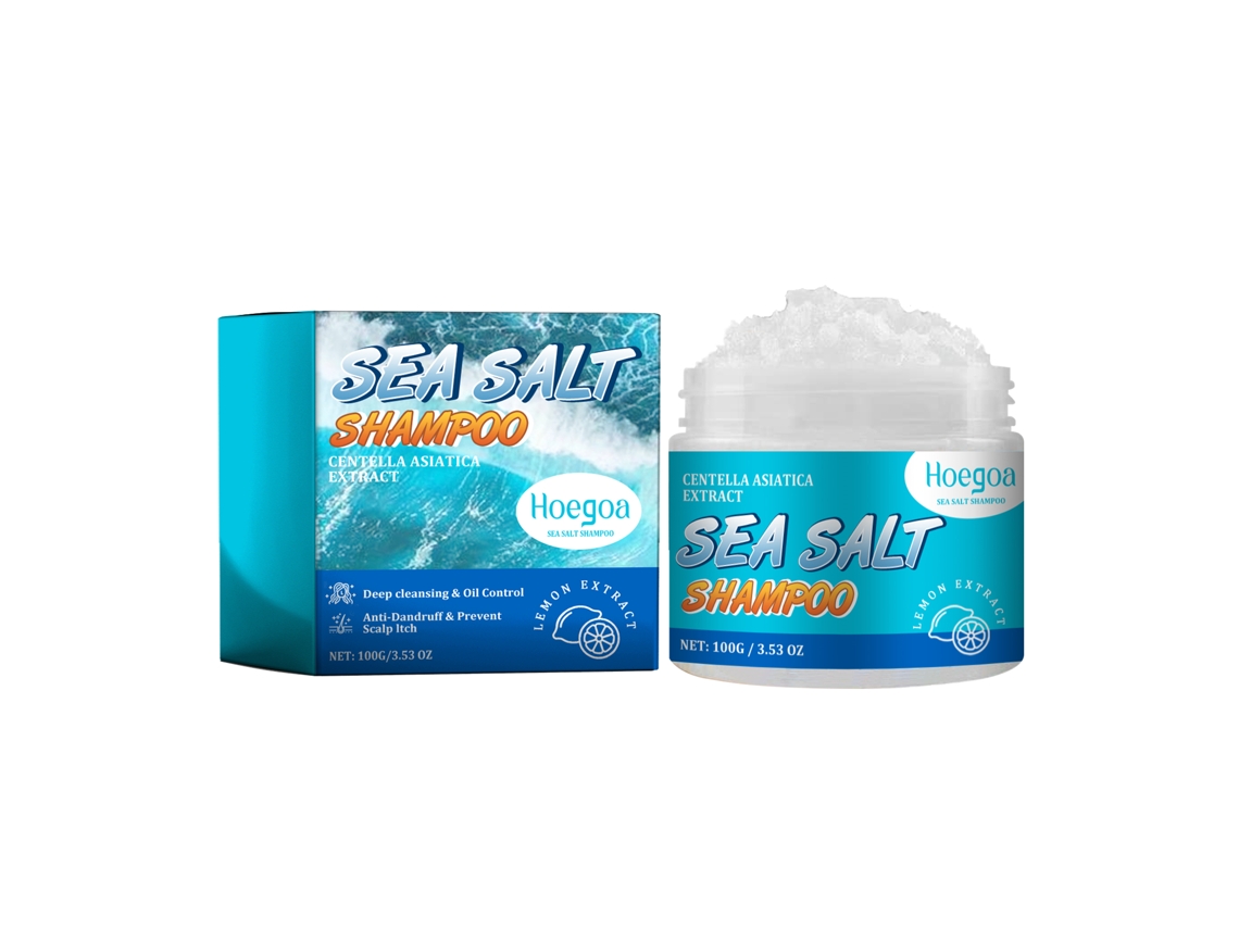Shampoo com Sal Marinho para Combater a Caspa e Manter Cabelos Saudáveis LAXISCREED