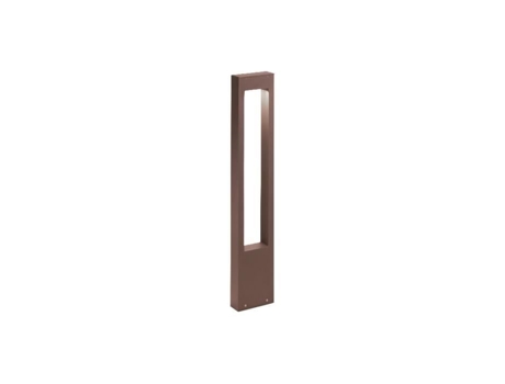 Borne Ideal Lux Vega Pt1 Alumínio Vidro Temperado 15w G9 Ip44