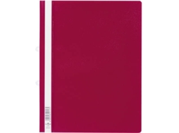 Capa DURABLE Clear View Folder Vermelho (A4 - PVC)