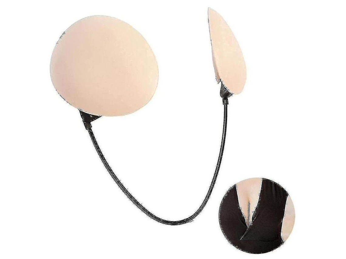 Sujetador Sem Costas, Sem Cintas, com Decote Profundo e Suporte, para Mulher S/MARCA