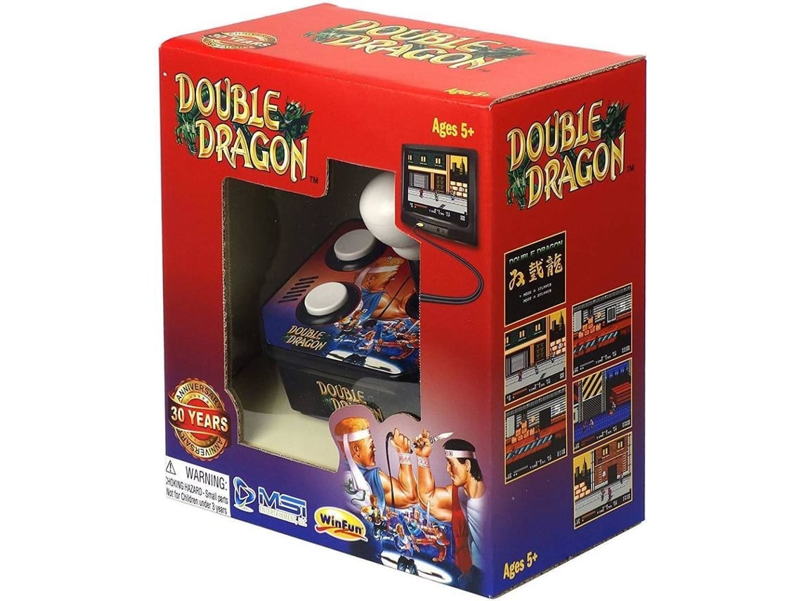 Consola Retro MIS Double Dragon TV Arcade (Multicor)