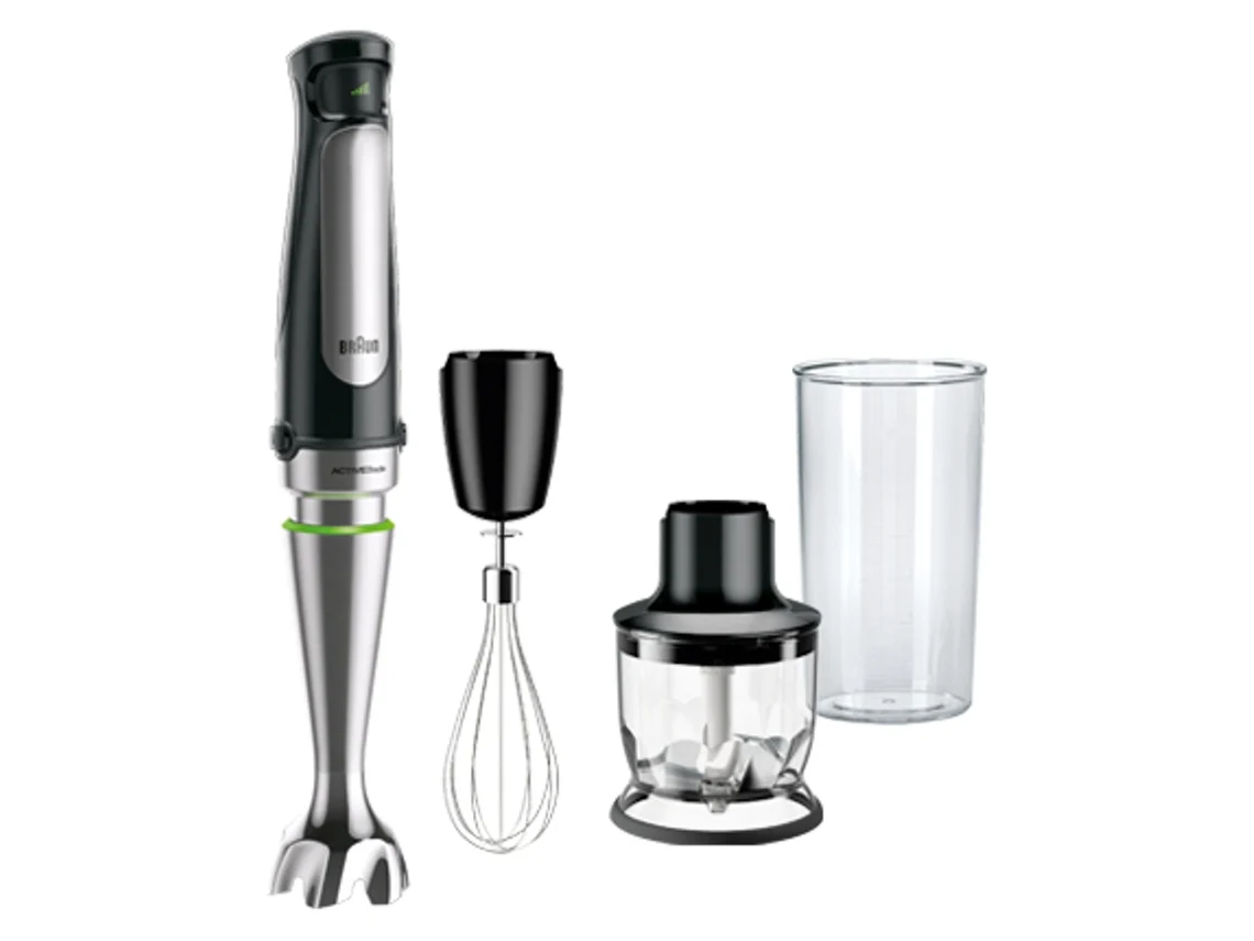 Varinha Mágica + Acessórios BRAUN MultiQuick 7 MQ7025X (1000 W - Preto)