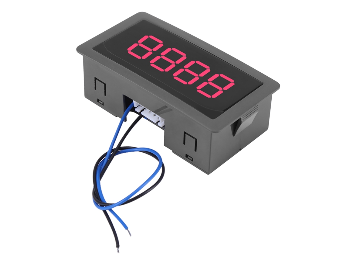 Contador Digital Led Dc 0 9999 Adição/subtração