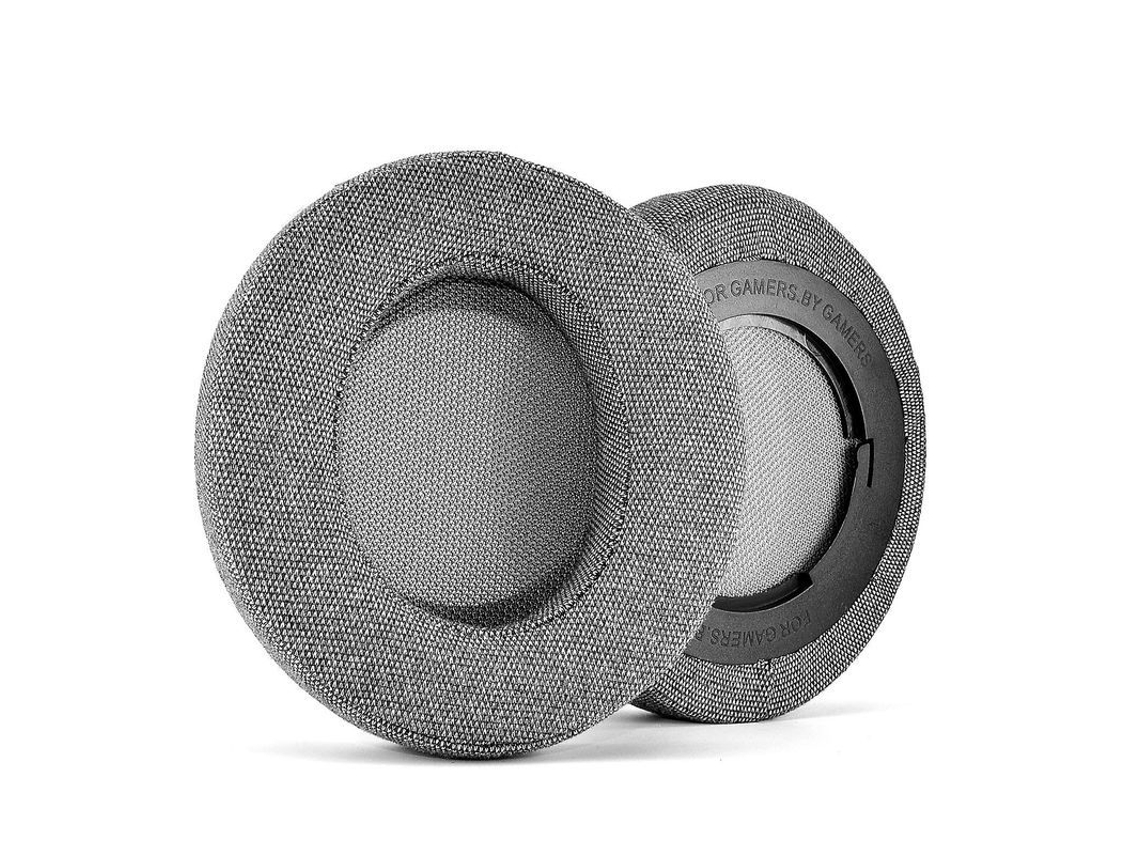 2026 travesseiros de Ouvido Compatíveis com Razer Kraken 7.1 V2 Pro Cinza Linho Espuma de Memória 1 Par