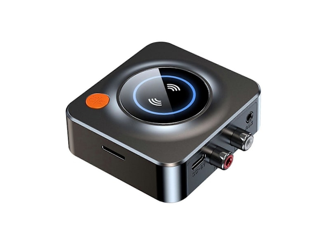 Adaptador De Áudio Aux De 3,5 Mm, Rca, Tf/u-disk, Microfone Fm, Transceptor Sem Fio, Visor De Led.