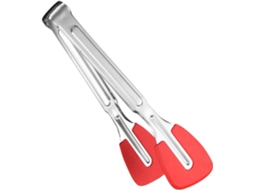 Pinça De Cozinha Cabilock Em Aço, Com Pinça Vermelha Para Bife E Utensílios Churrasco Catering