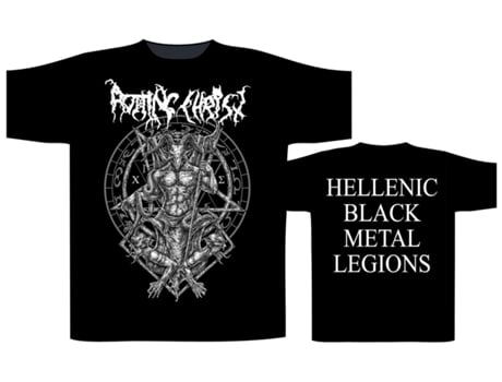 T-shirt ROTTING CHRIST (XXl - Preto)