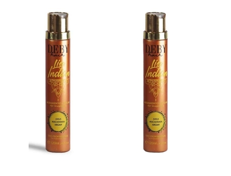 Deby Alisador de Cabelo Indiano Amla Macadâmia Argan 2120ml