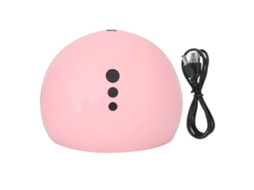 Lâmpada De Cura Uv Led Profissional 36w Para Esmalte De Unhas Com Timer Inteligente E 12 Lâmpadas Rosa
