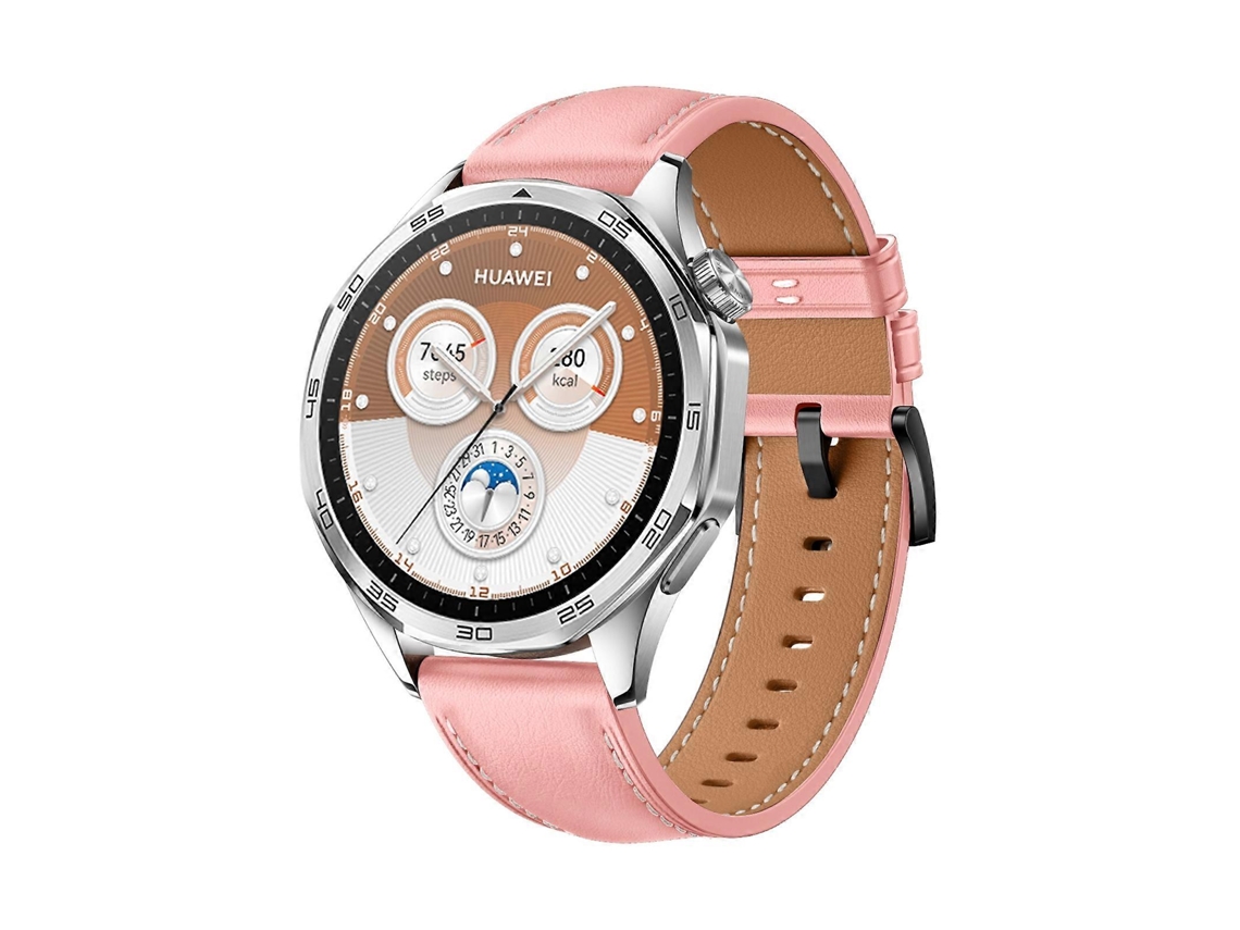 Pulseira De Couro Com Fivela Preta