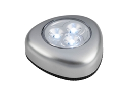 Refletor Led, 3 Unidades, Alimentação Por Bateria, Para Destaque Em Teto, Jardim, Fachada Ou Áreas Exteriores