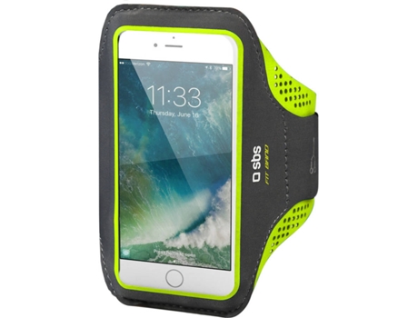 Armband para telemóvel até 7  Fitband XXL Amarelo