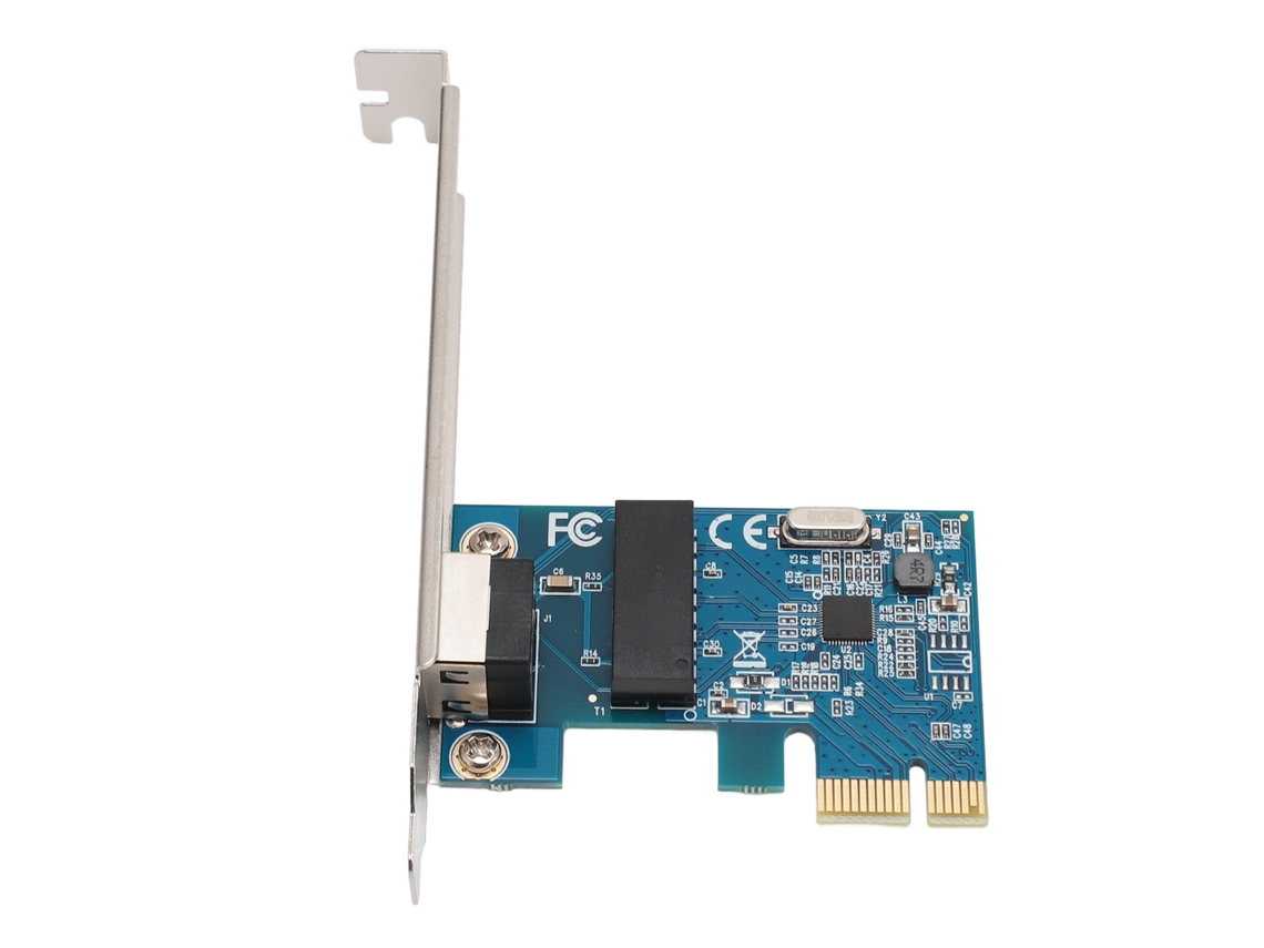 Aetheria placa de Rede Pcie Gigabit Ethernet com Porta Rj45 Função Sem Disco para Computador Desktop
