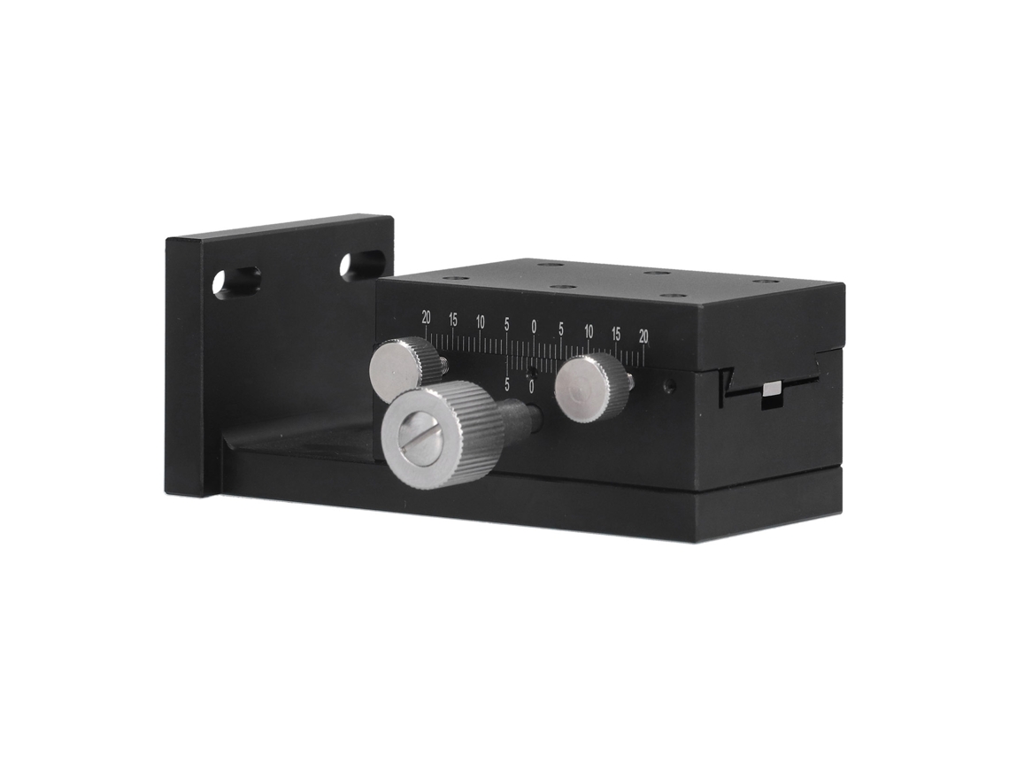 Laxiscreed Plataforma De Ajuste Fino Para Eixo Z Com Movimento Linear E Ajuste Manual