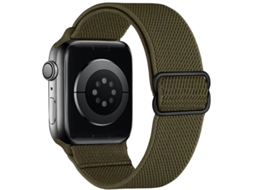 Bracelete Para Apple Watch 42/44/45/46/49mm Verde Oliva Cuich