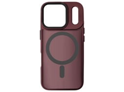 Capa Para Celular Para Iphone 17 Pro Max Magsafe Skin Touch - Bordô