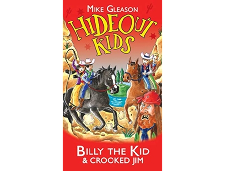 Livro Billy the Kid Crooked Jim Book 6 Hideout Kids de Mike Gleason (Inglês)