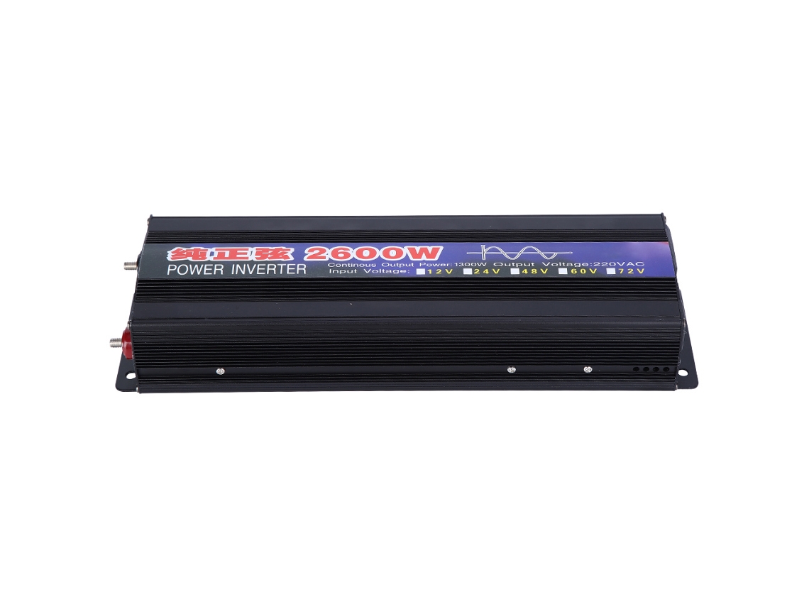 Laxiscreed Inversor De Onda Senoidal Pura De 2600w Com Tela Digital