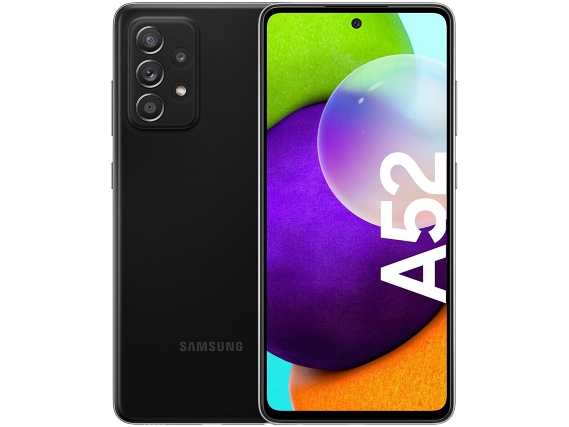 Smartphone SAMSUNG Galaxy A52 Dual Sim (Recondicionado Como Novo - 128 GB - Preto)