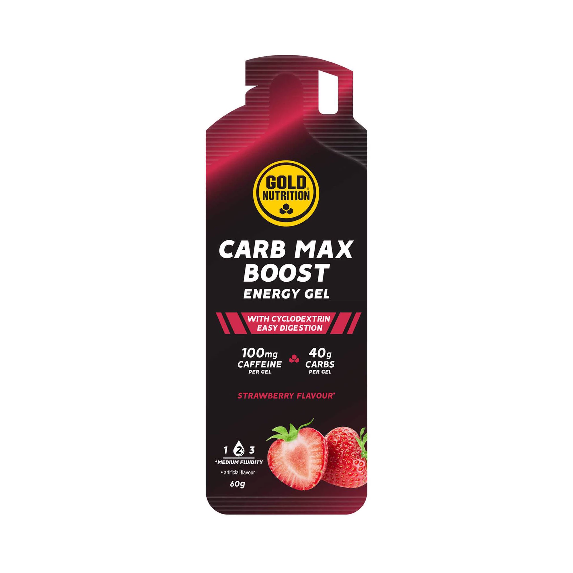 Carb Max Boost Energy Gel GOLD NUTRITION
