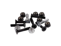 Phillips Head 1´´ Bolt Set Prateadoenuff Skateboards