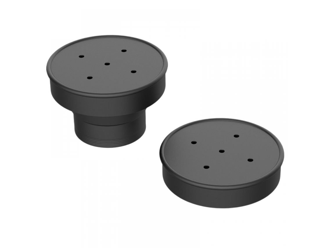Forma De Gelo Silicone Com Tampa, Balde De Gelo Dobrável, Forma De Gelo Com 19 Cavidades E Fácil Desenformar(preta)