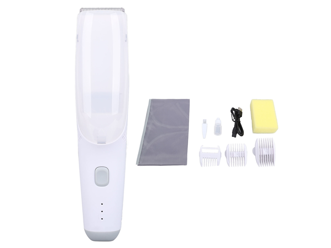 Primerox tesoura de Cabelo Infantil com Vácuo Sem Fio Ipx7 Resistente À Água Segura para Bebê