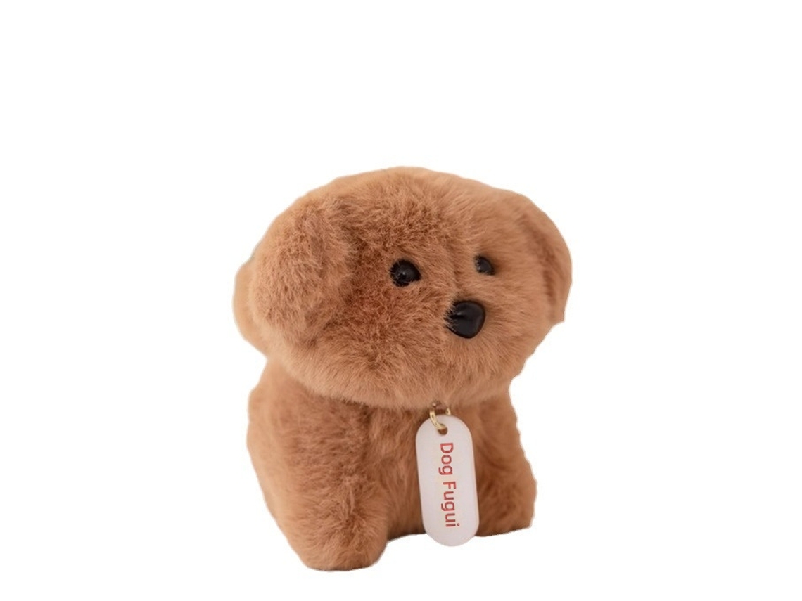 Pelúcias de Animais: Cachorro Abanando Rabo, Sapo de Língua, Pingente Puxável, Coelho Voador, Morcego Branco com Cabelo Azul CHABERLU