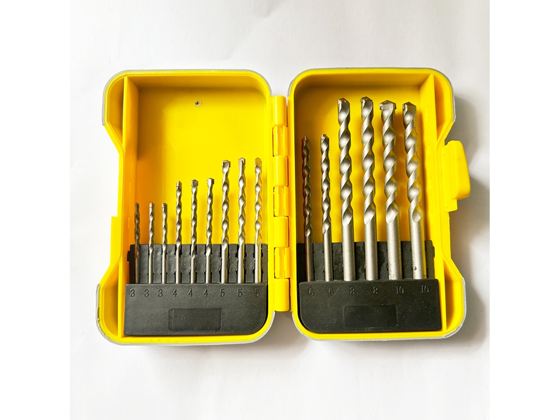 Conjunto de Brocas Profissionais para Madeira de 15 Peças Design Helicoidal de Alta Dureza Ideal para Tornos, Marcenaria e Projetos Profissionais X001