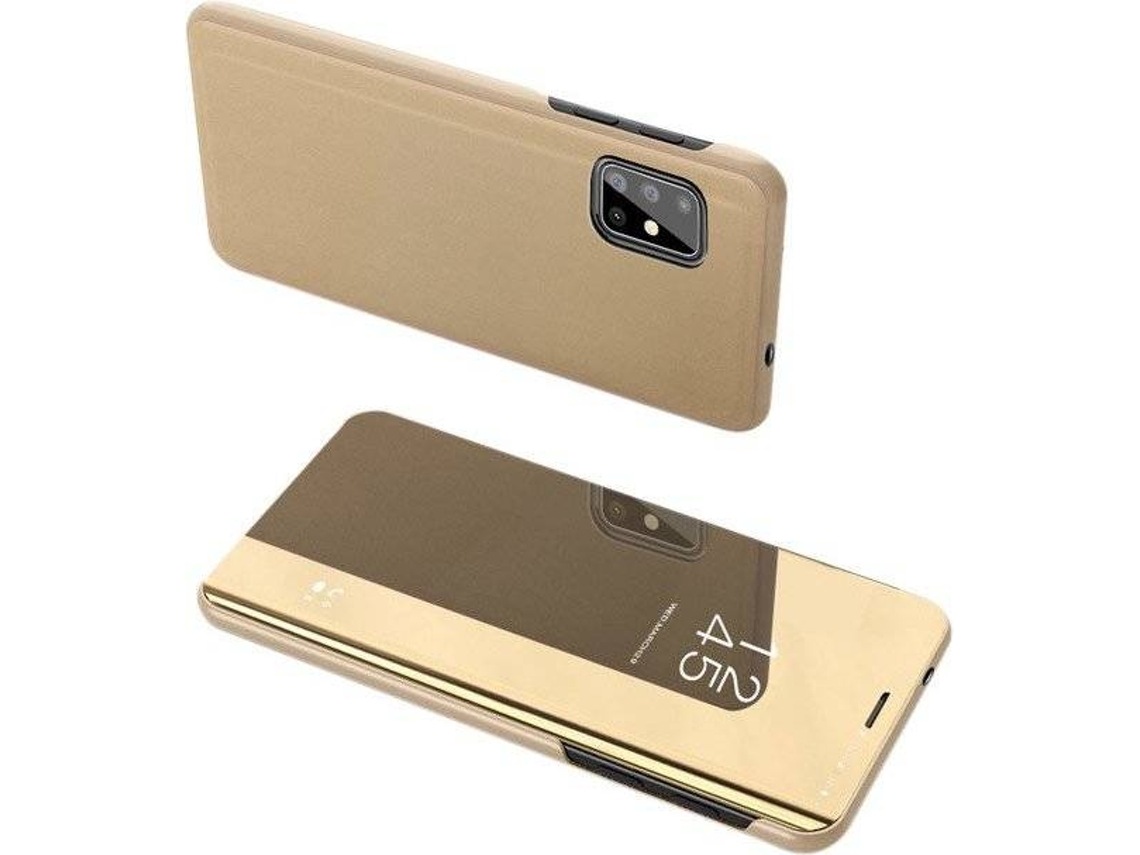 Capa Samsung Galaxy S20 Ultra LMOBILE Clear View Dourado