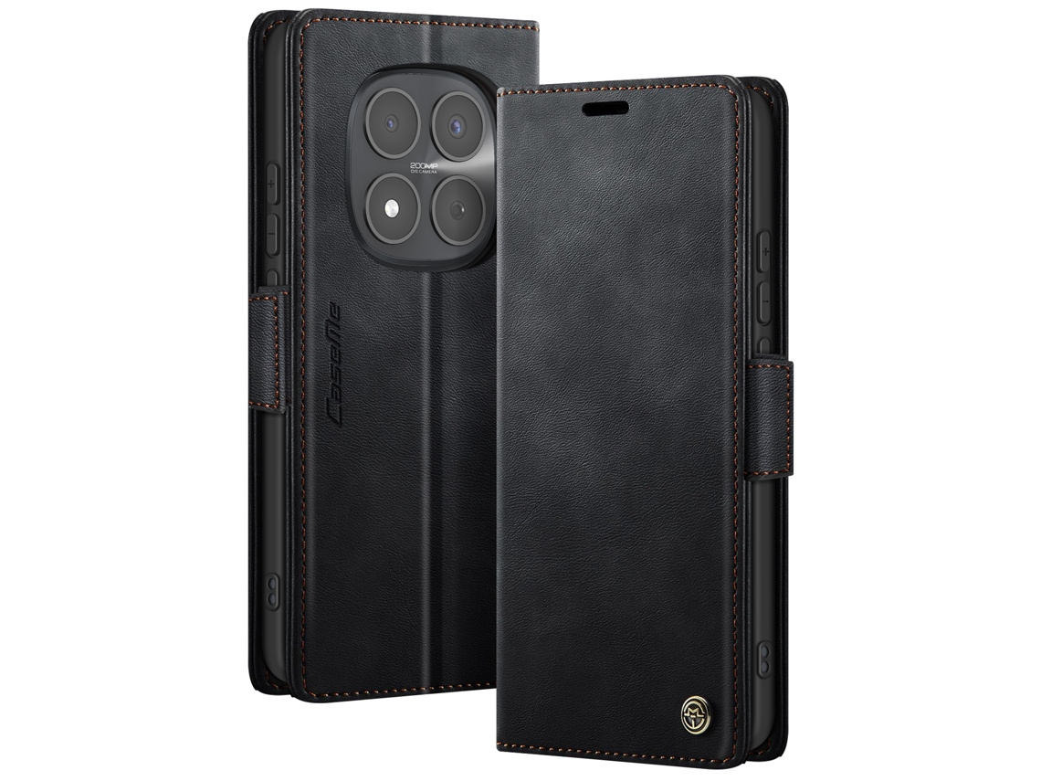 Capa Carteira Vintage Para Redmi Note 15 Pro 5g Coleção Caseme Anti-rfid
