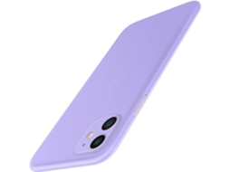 Lente para Telefone Mm Completa Leve Acabamento para iPhone 11 HONGWE. Polipropileno Rígida Roxo