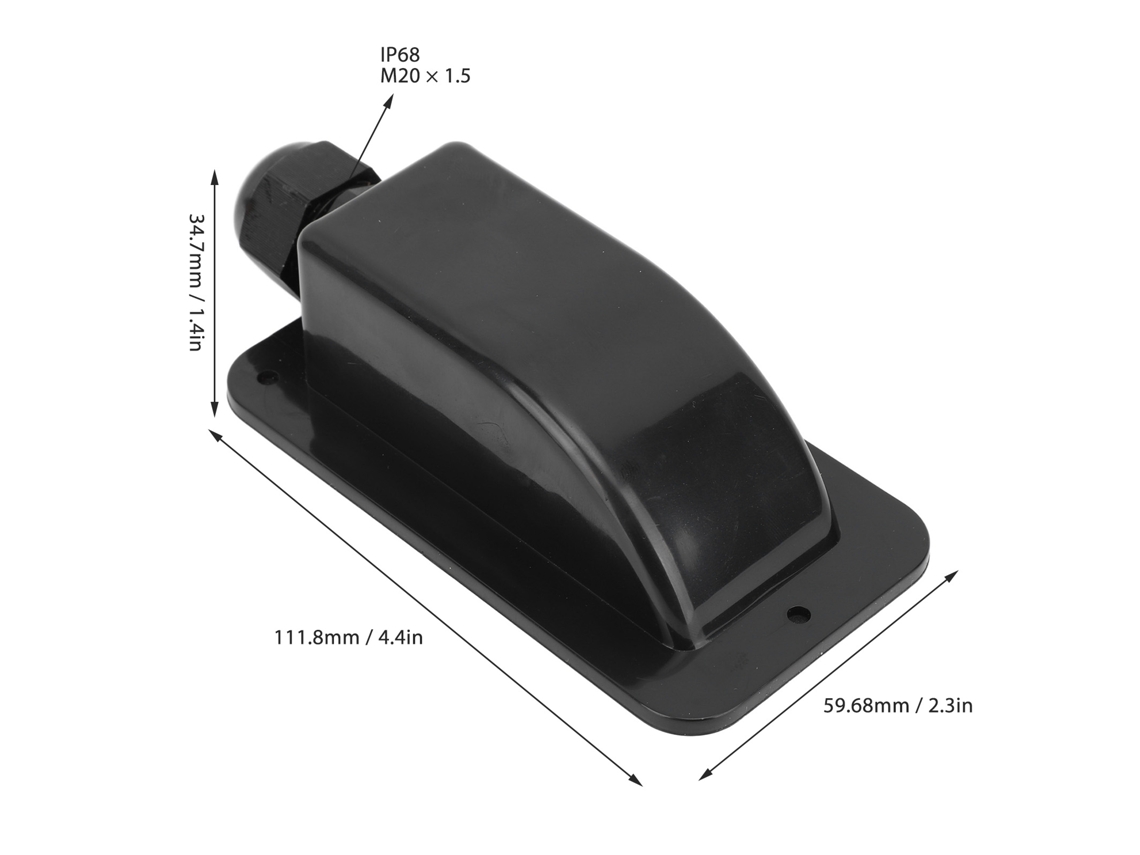 Laxiscreed Vedação De Entrada Para Cabos Solares, À Prova D'água, Para Cabos De 6mm² A 12mm²