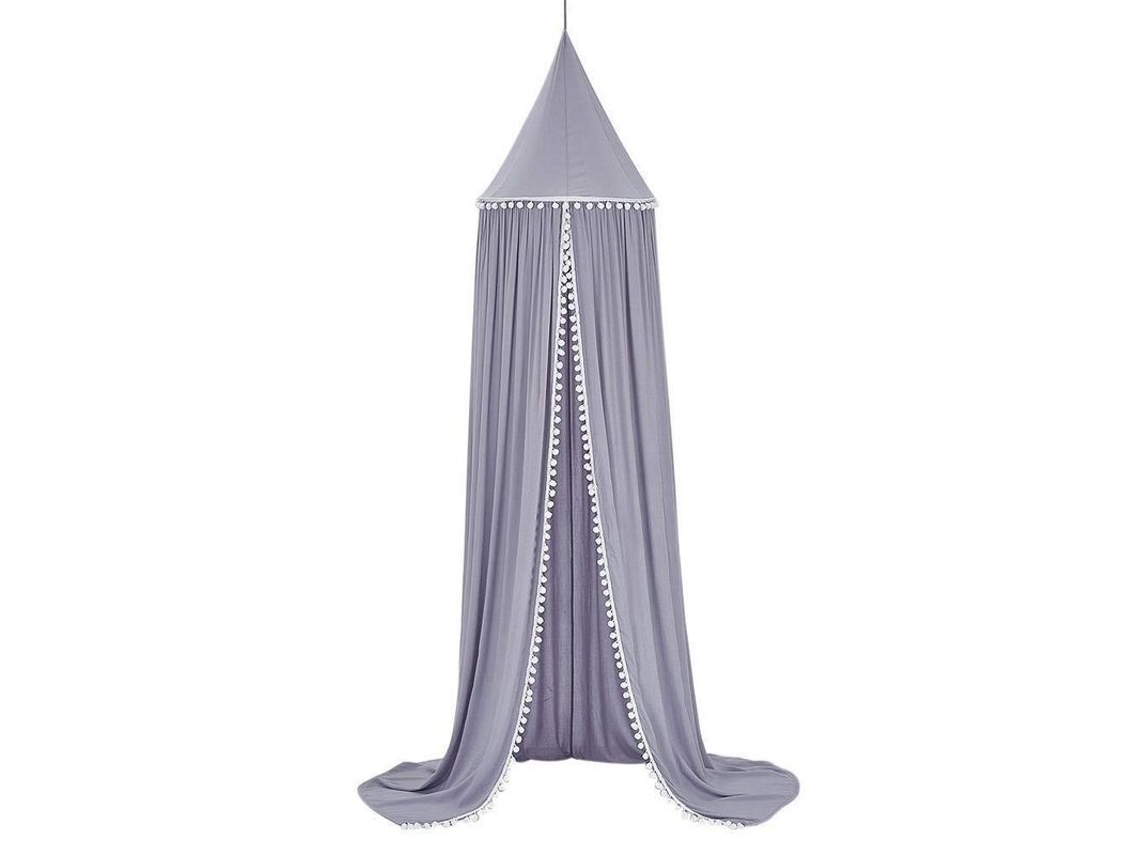2026 canopy para Cama Infantil Mosquitera Tienda de Juego Material Algodón Seguro Y Cómodo Gris
