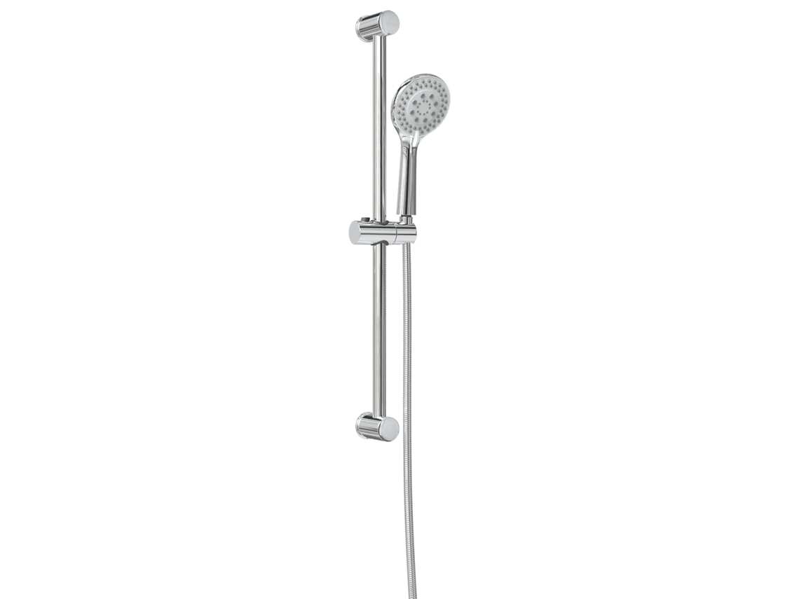 Conjunto 1 Sistema De Chuveiro Vidaxl Cromado Aço Inoxidável (70 Cm)