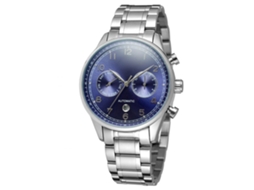 Reloj Automático Masculino Forsining De Acero Inoxidable Con Correa De Acero Inoxidable