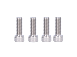 4pcs Parafuso Hexagonal Aço Inoxidável A2 Passo Fino M10x30 S/MARCA