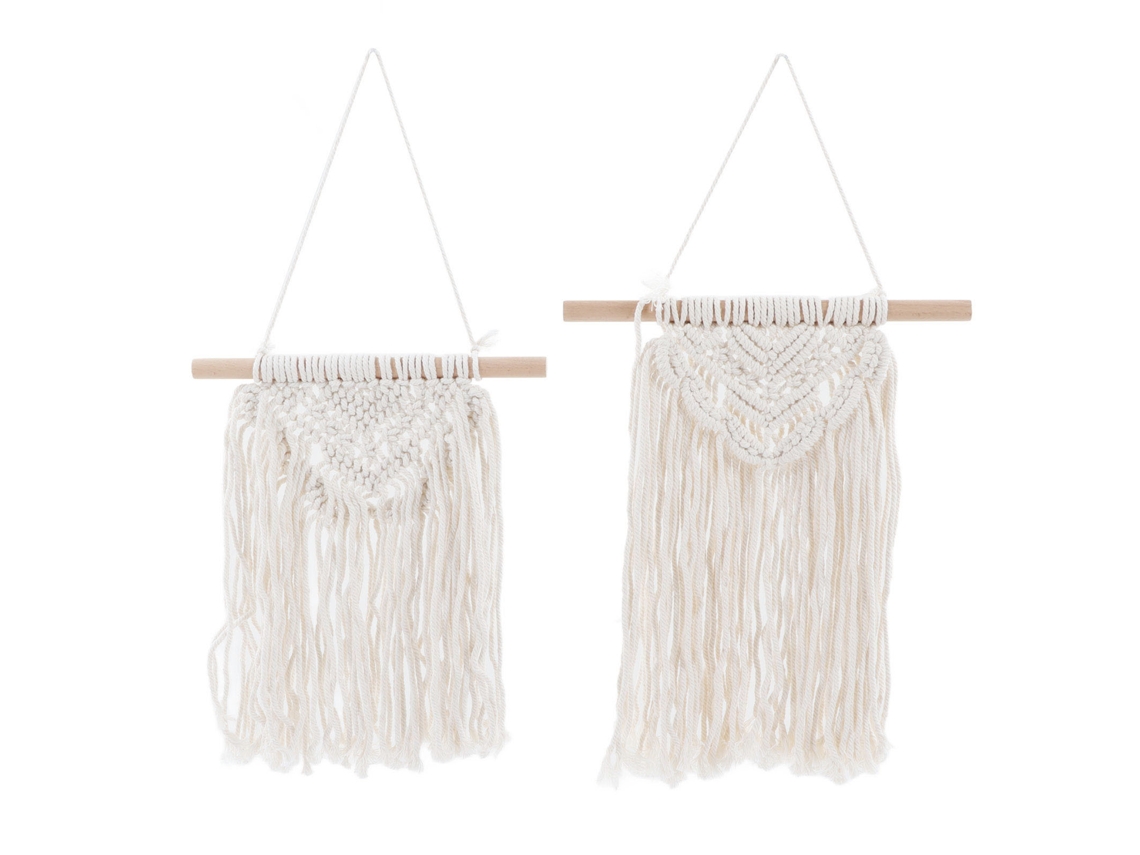 Decoração de Parede Macramê Boho Estilo para Festa Casamento 2pcs